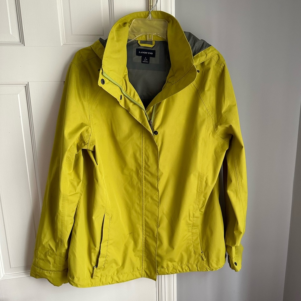Lands End windbreaker/rain coat